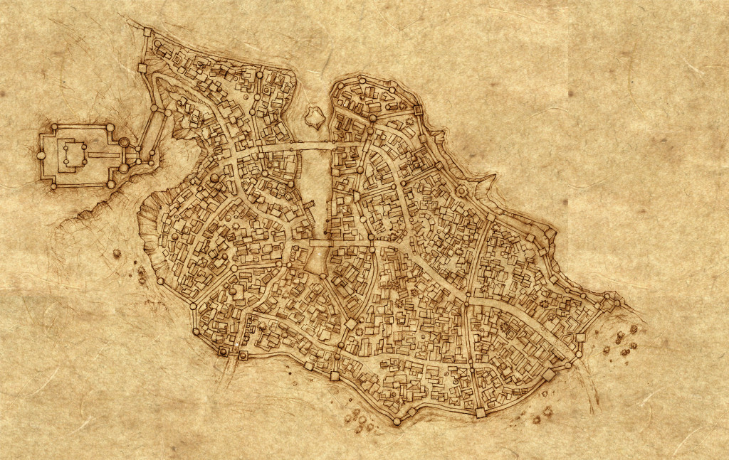 Vivari Map Art - Versali-Virai Map